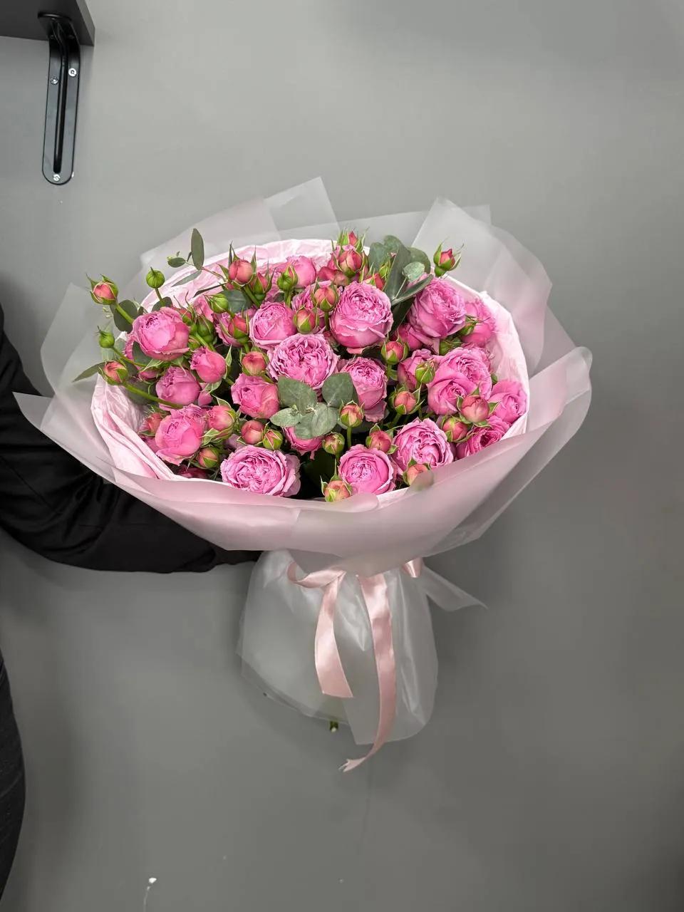 A bouquet of peony-like roses | ծաղիկներ, ծաղկեպսակներ, բույսեր Երևան