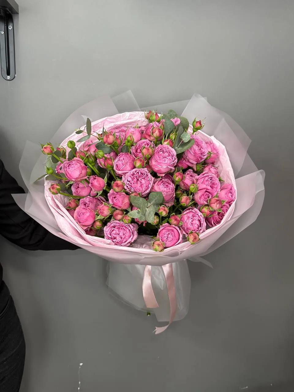 A bouquet of peony-like roses | ծաղիկներ, ծաղկեպսակներ, բույսեր Երևան