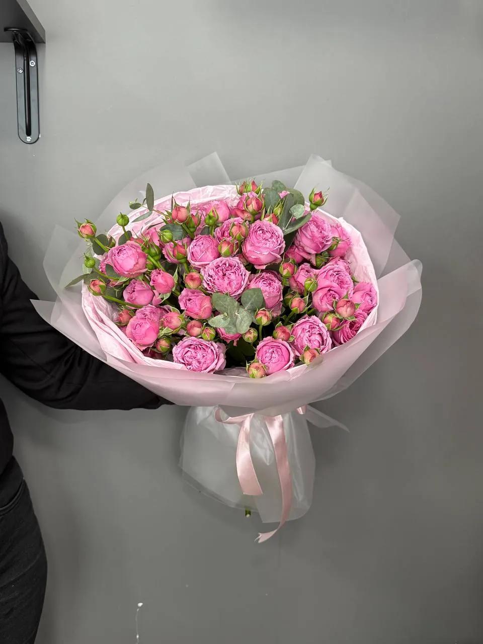 A bouquet of peony-like roses | ծաղիկներ, ծաղկեպսակներ, բույսեր Երևան