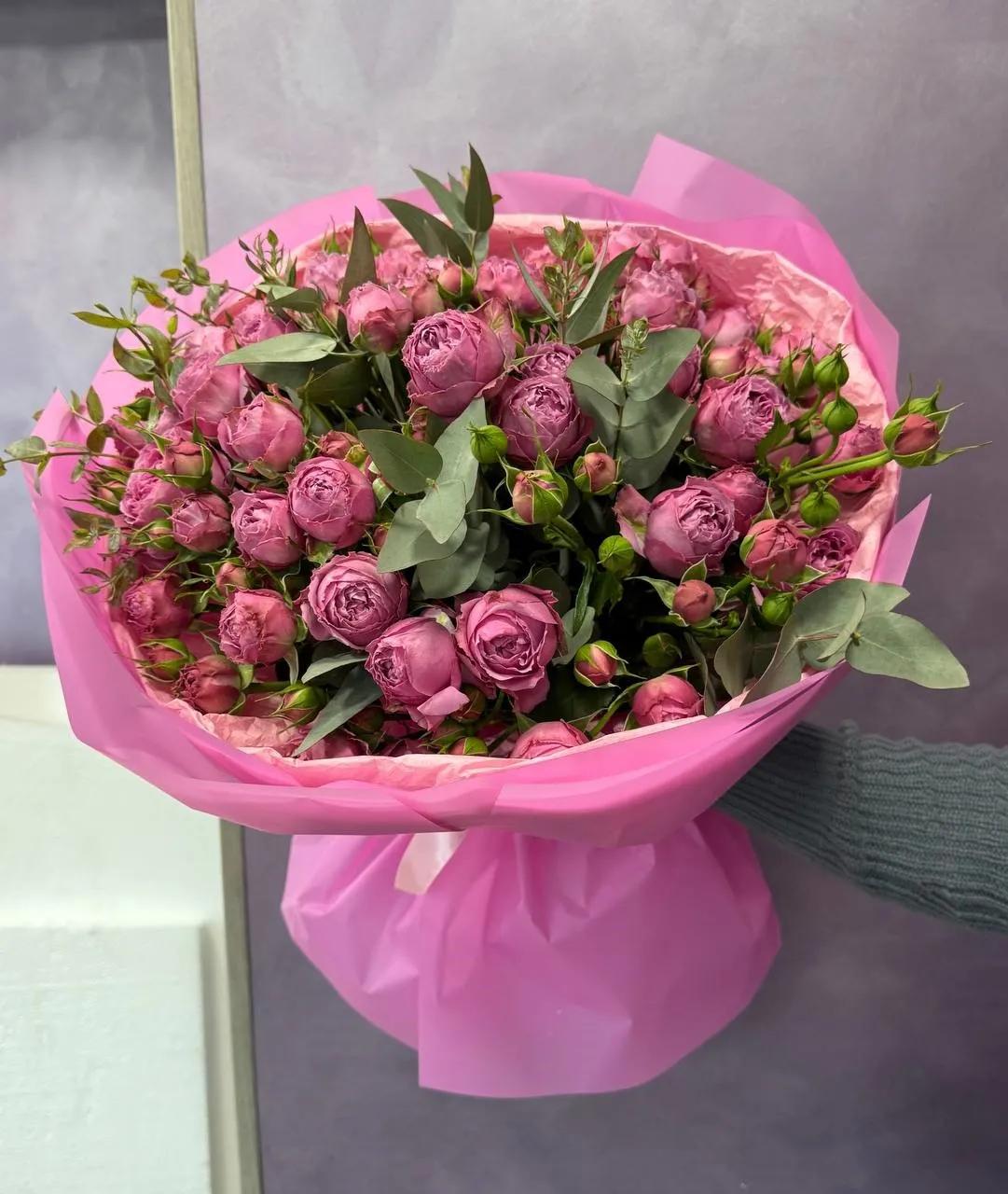 A bouquet of peony-like roses | ծաղիկներ, ծաղկեպսակներ, բույսեր Երևան