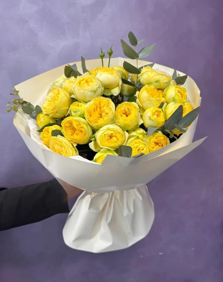 A bouquet of peony-like roses | ծաղիկներ, ծաղկեպսակներ, բույսեր Երևան