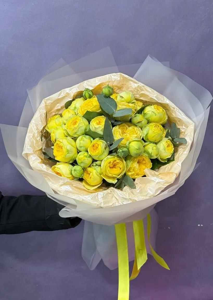 A bouquet of peony-like roses | ծաղիկներ, ծաղկեպսակներ, բույսեր Երևան