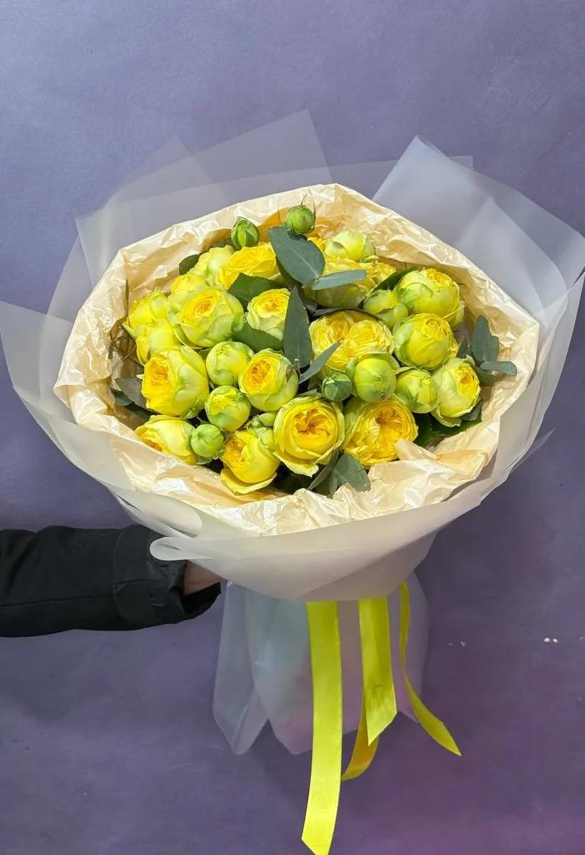 A bouquet of peony-like roses | ծաղիկներ, ծաղկեպսակներ, բույսեր Երևան