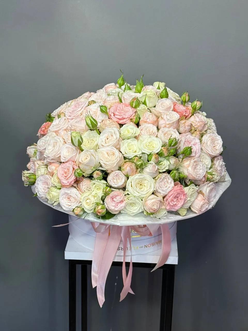 Peonies in a box | ծաղիկներ, ծաղկեպսակներ, բույսեր Երևան