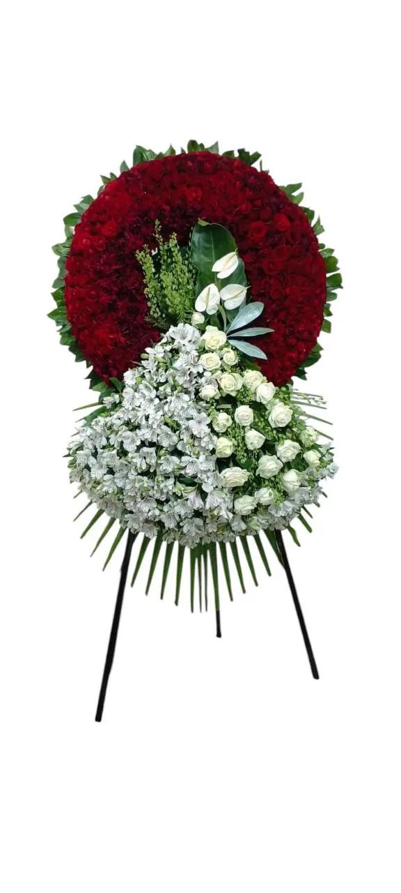 Wreath Rose, Carnation, Alstroemeria and Anthurium | ծաղիկներ, ծաղկեպսակներ, բույսեր Երևան