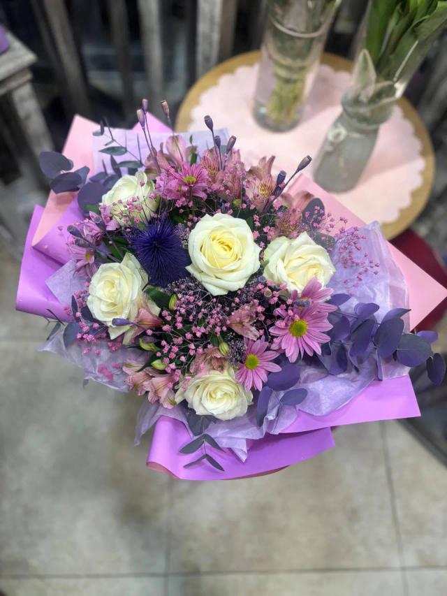 Purple bunch | ծաղիկներ, ծաղկեպսակներ, բույսեր - առաքում Երևան