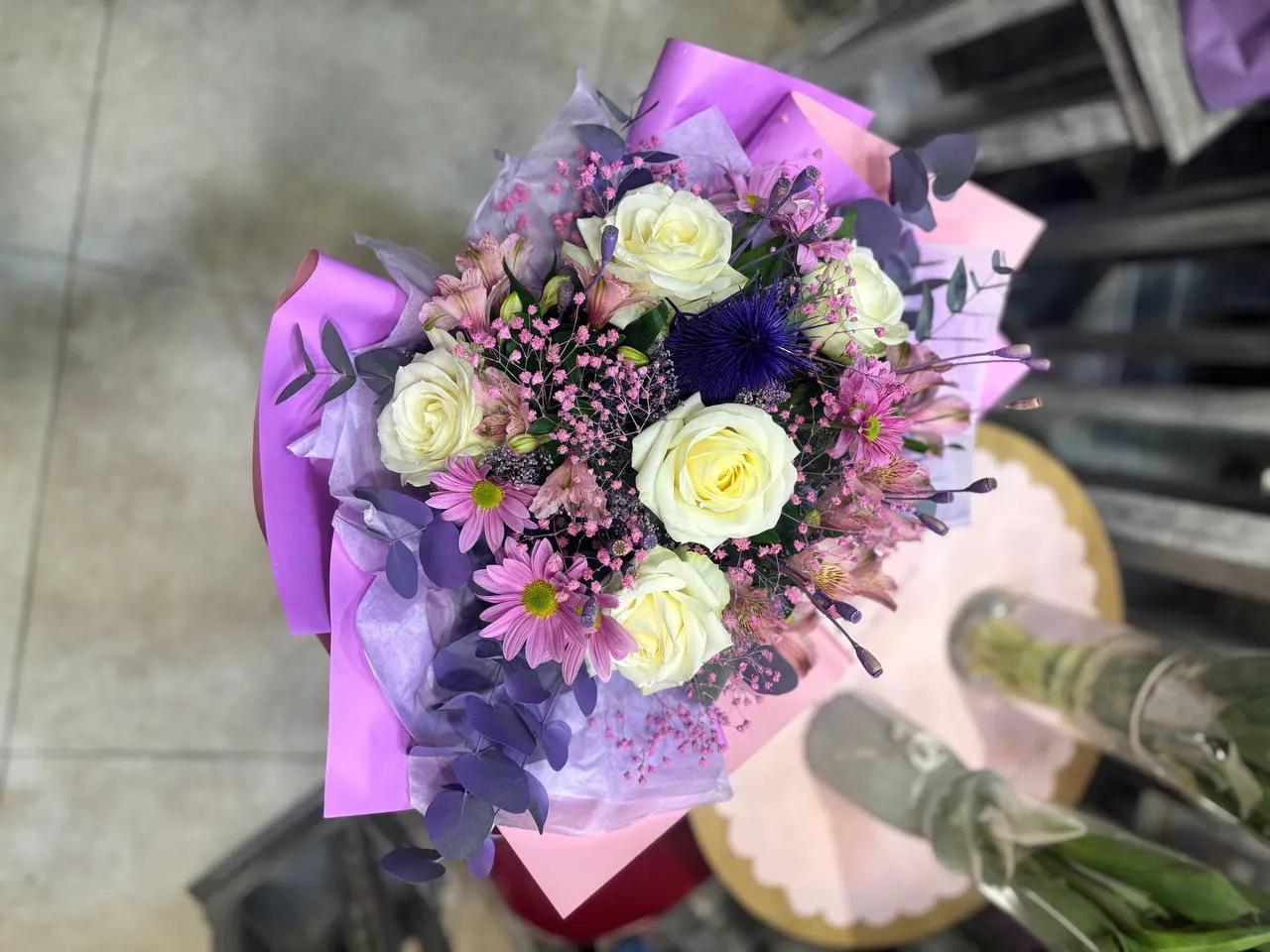 Purple bunch | ծաղիկներ, ծաղկեպսակներ, բույսեր Երևան