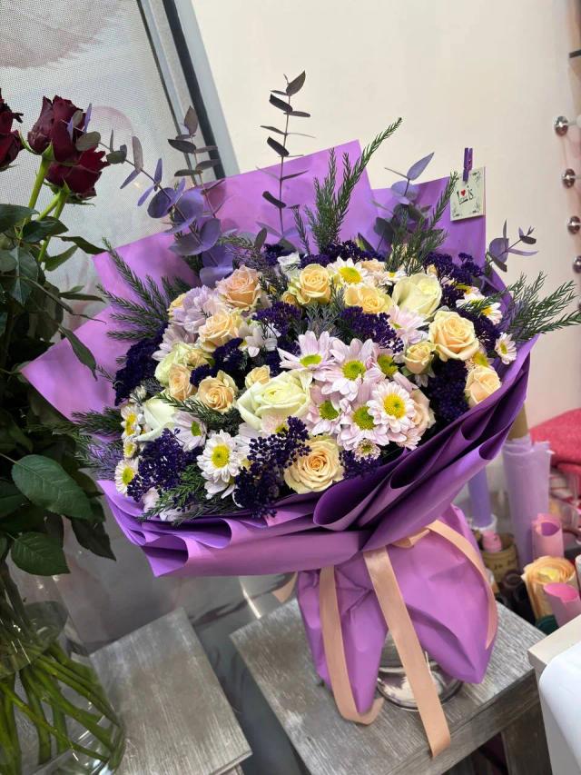 Purple bunch | ծաղիկներ, ծաղկեպսակներ, բույսեր - առաքում Երևան