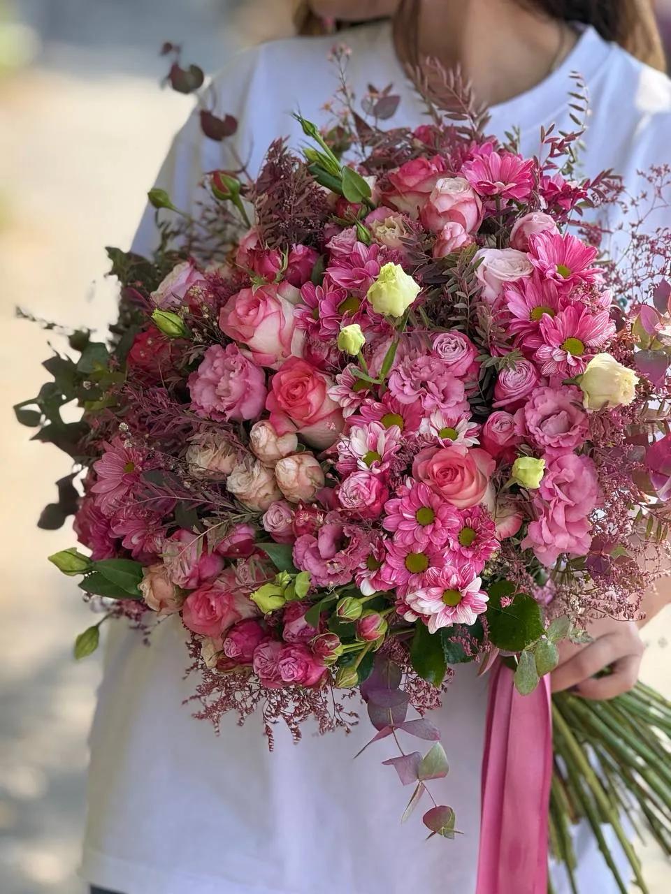 Bouquet "Mix" | ծաղիկներ, ծաղկեպսակներ, բույսեր Երևան