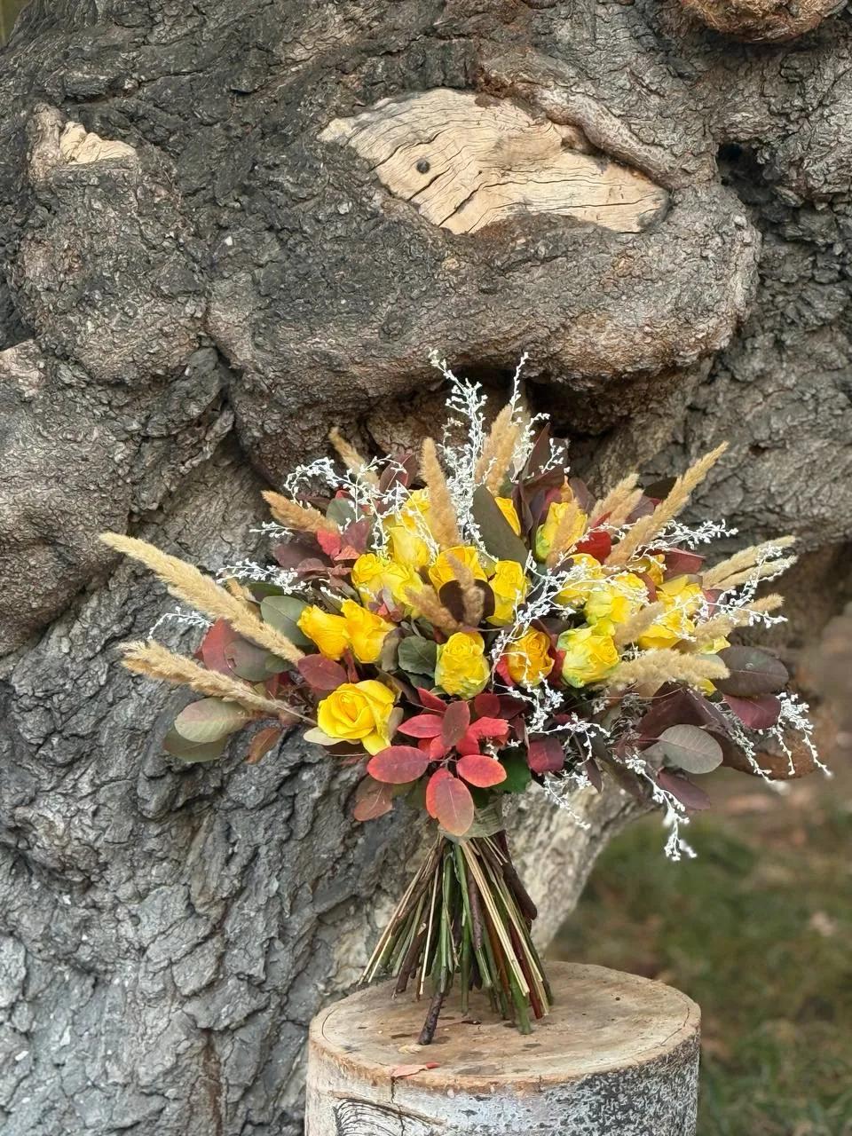 Bunch "Breath of Autumn" | ծաղիկներ, ծաղկեպսակներ, բույսեր Երևան