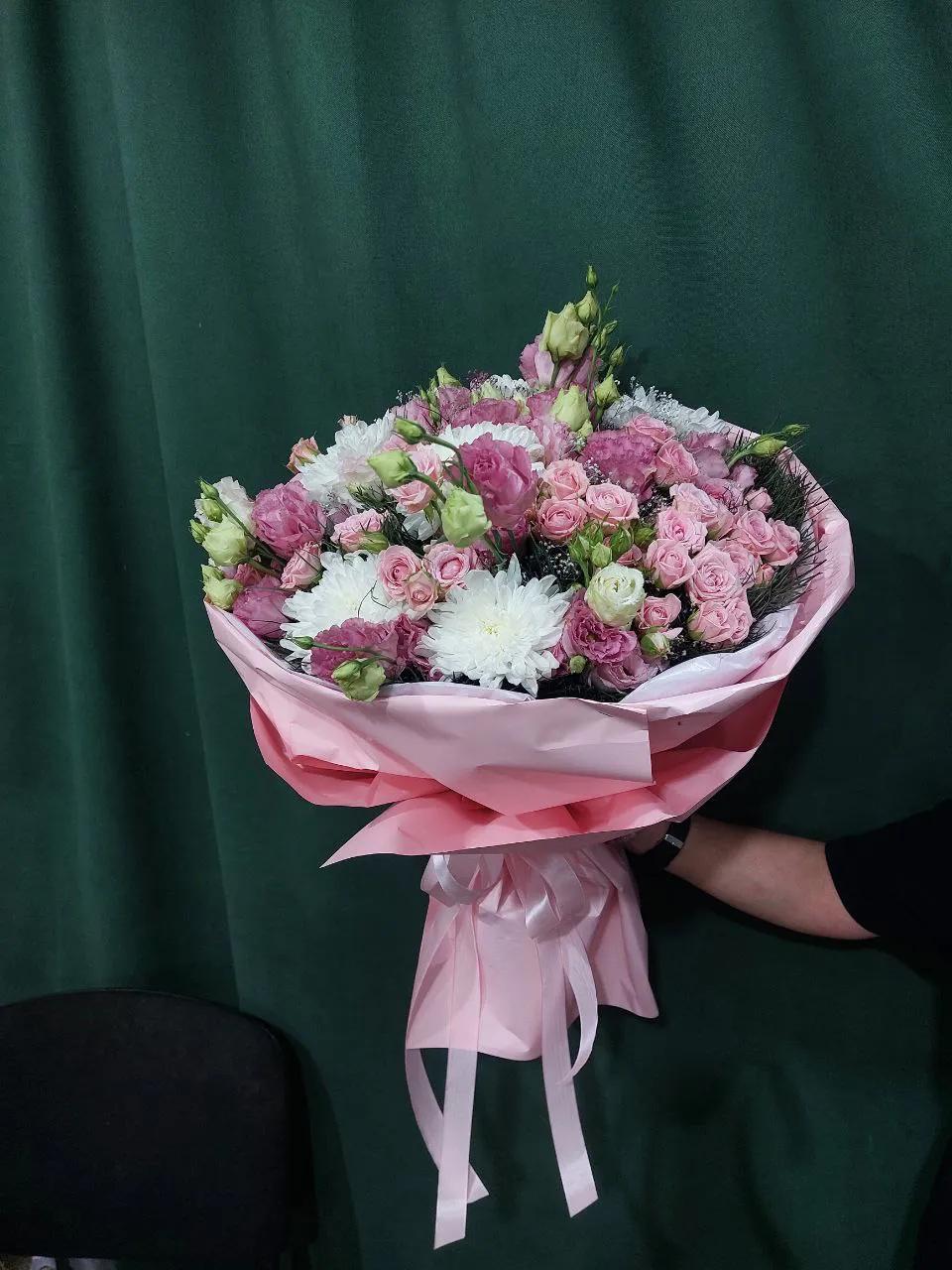 Pink bouquet | ծաղիկներ, ծաղկեպսակներ, բույսեր Երևան