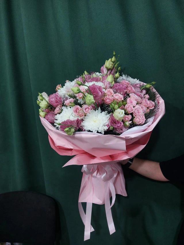 Pink bouquet | ծաղիկներ, ծաղկեպսակներ, բույսեր - առաքում Երևան