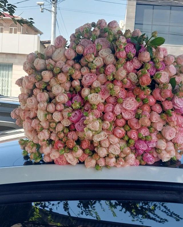 101 bouquet roses | ծաղիկներ, ծաղկեպսակներ, բույսեր - առաքում Երևան