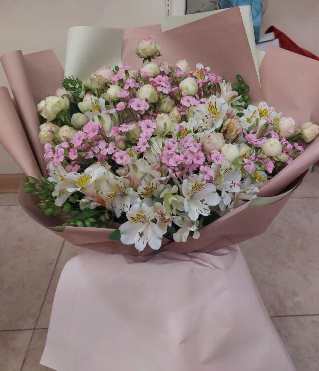 Pink bouquet | ծաղիկներ, ծաղկեպսակներ, բույսեր - առաքում Երևան